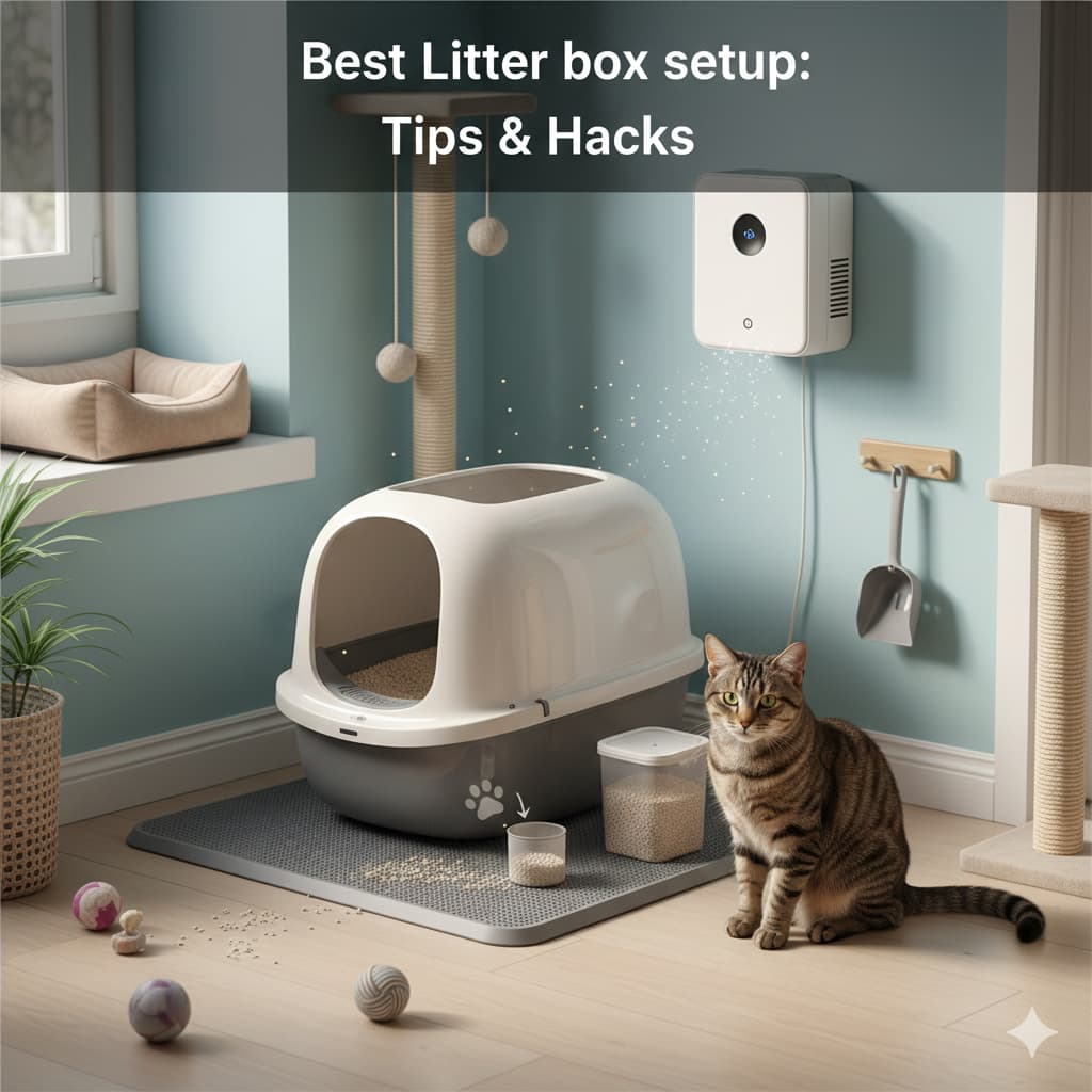 Best litter box setup: Tips & Hacks